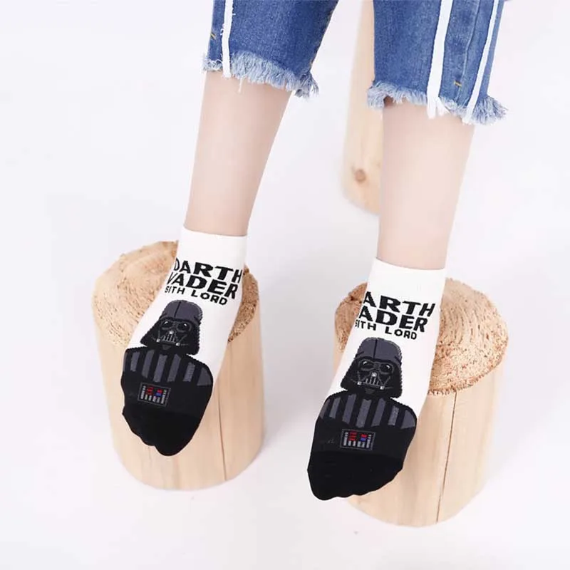 2019 новый высокого качества в стиле Harajuku Star Wars мужчин женские хлопковые носки
