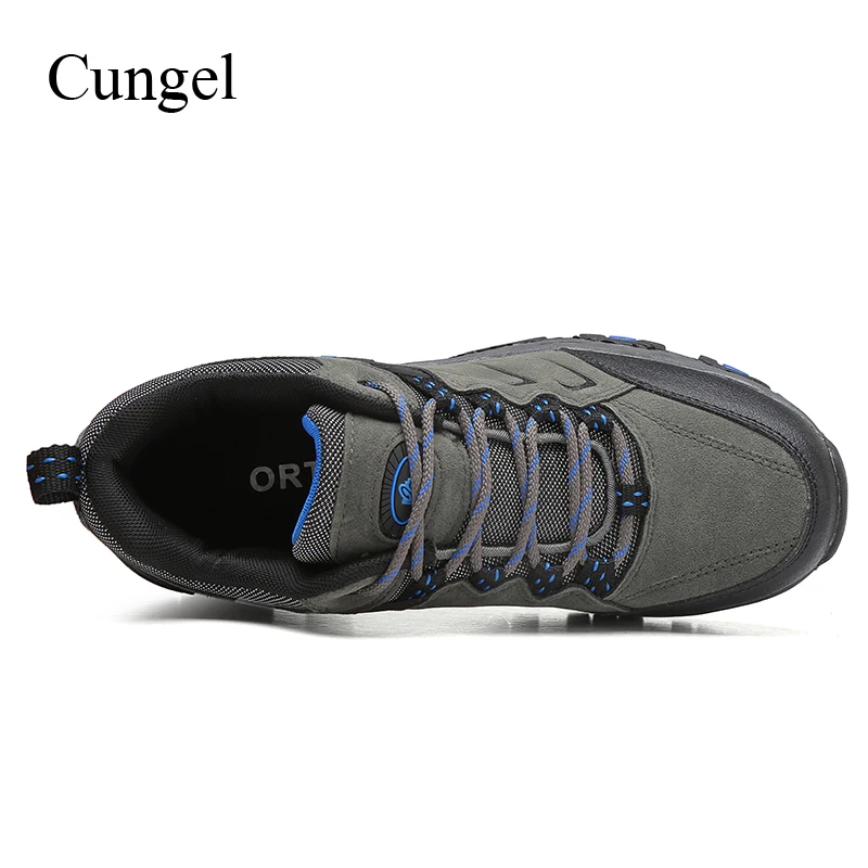Новые мужские уличные треккинговые походные туфли Cungel нескользящая