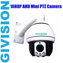 2mp security ahd mini speed dome camera 1080P pan tilt 10x zoom system Analog HD ptz IR video surveillance cameras de seguridad