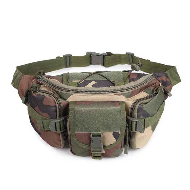 Военная сумка на плечо Molle, нагрудная сумка, камуфляжная тактическая поясная сумка для улицы, охоты, пешего туризма, альпинизма, поясная сумка