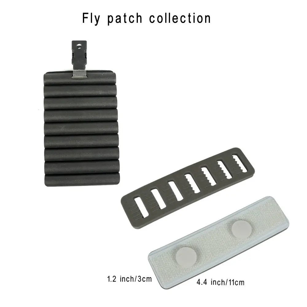 

Риверкрас Мини fly patch + Универсальный fly patch держатель для рыбалки tippet Замена рыболовные аксессуары инструменты для завязывания
