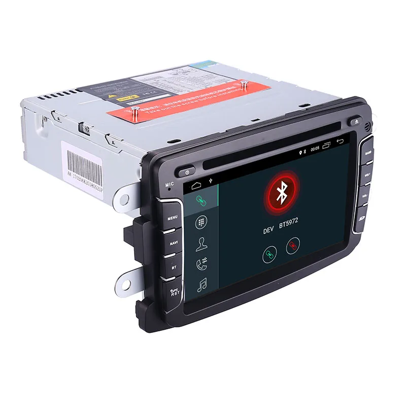 Clearance 7"android 8.1 car gps navigation For Renault Duster Dacia Sandero Capture Lada Xray 2 Logan 3G WIFI bsd radio stereo multimedia 5