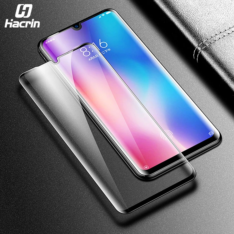 

Hacrin for Xiaomi Mi 9 Tempered Glass Premium Full Cover Screen Protector for Xiaomi Mi 9 Mi9 SE Protective Glass Film