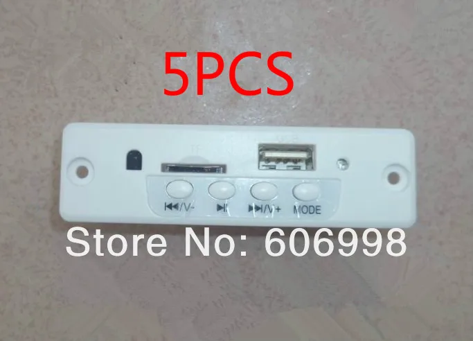 Усилитель мощности 5 шт./лот 2*3 Вт В CT10E лампы MP3 декодирующая плата/USB/TF