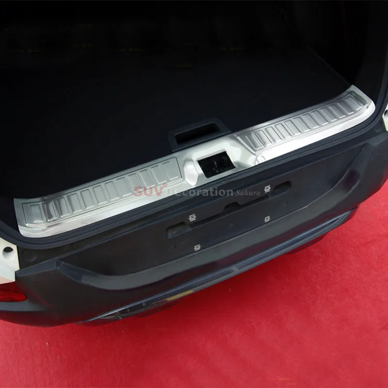 

Accessories Stainless Steel Inner Rear Bumper Plate Protector Cover Trim 1pcs For Renault Kadjar 2015-2017