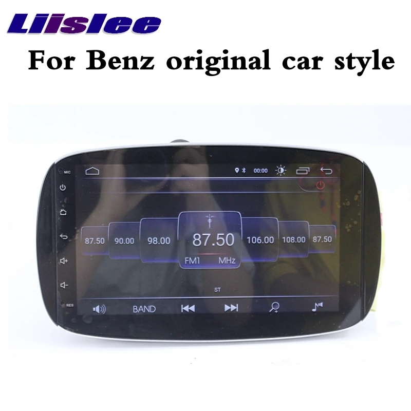 Flash Deal Liislee Car Multimedia Player NAVI For Mercedes Benz MB For Smart Fortwo C453 A453 W453 2015~2018 Radio Stereo 4G GPS Navigation 11