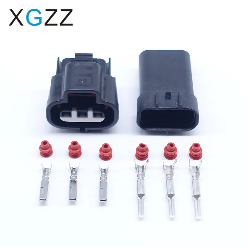 

5sets 3 Pin 6189-0099 Female Male Connector For VSS Toyota 1JZ 2JZ Map Sensor 90980-10841 Vacuum Turbo Pressure Auto Plug LX13