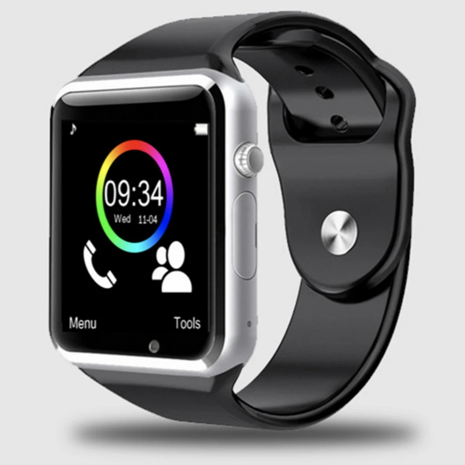 A1 WristWatch Bluetooth Smart Watch Fitness Pedometer Wear SIM Camera
