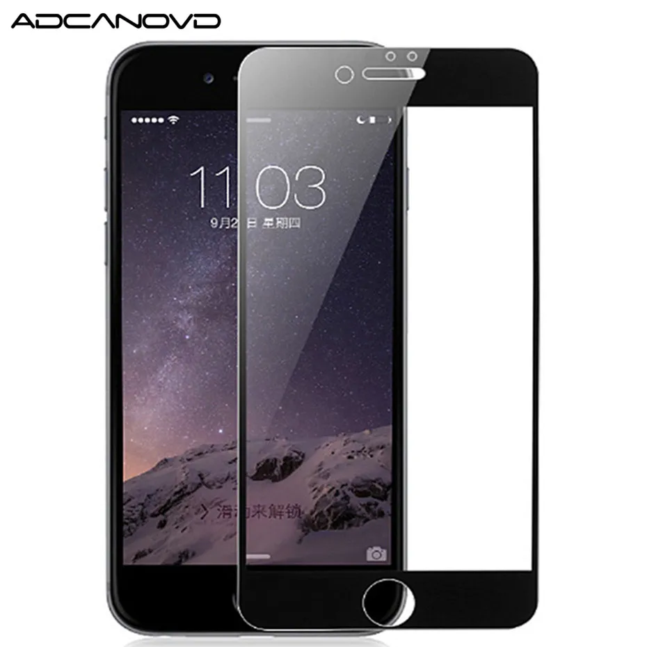 

Screen protector for iphone 8 7 6 6s X XS XS MAX 5s se 9h full cover tempered glass on iphone 6 6s 7 8 plus protective film