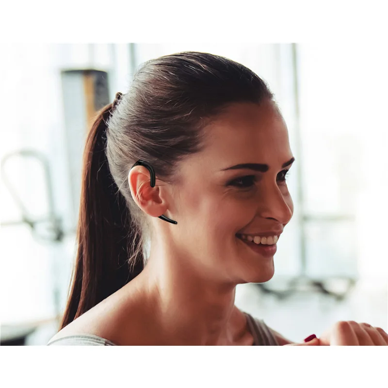 OVEVO Q12 беспроводной Bluetooth 4 2 наушники один с микрофоном Handfree бизнес встречи