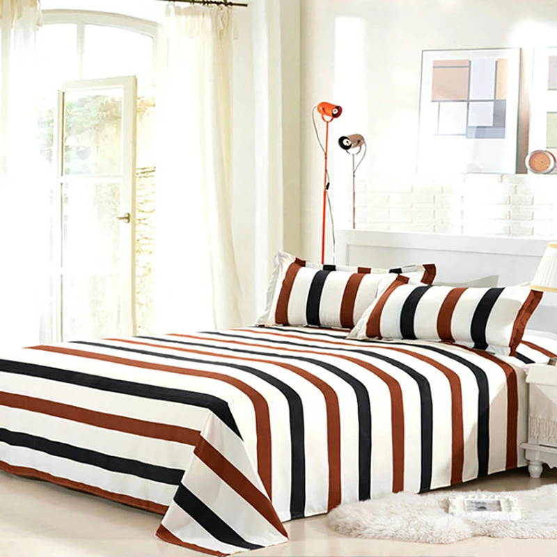 

Flower Plant Flat Sheet Polyester Bed Sheet Single Double Bed Linen Modern Twin Full Queen King Size Bed Cover 9 Patterns