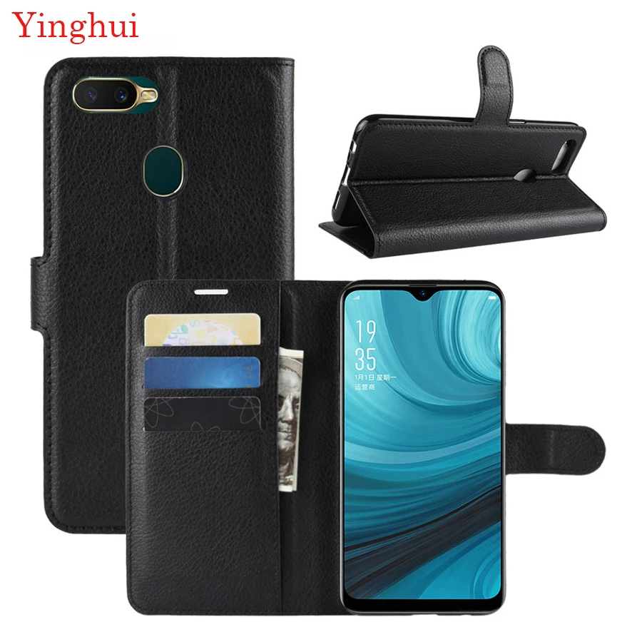 

For OPPO A7 AX7 Case Flip Leather Phone Case For OPPO A7 AX7 High Quality Leather Stand Cover Filp Cases For OPPO A7 AX7