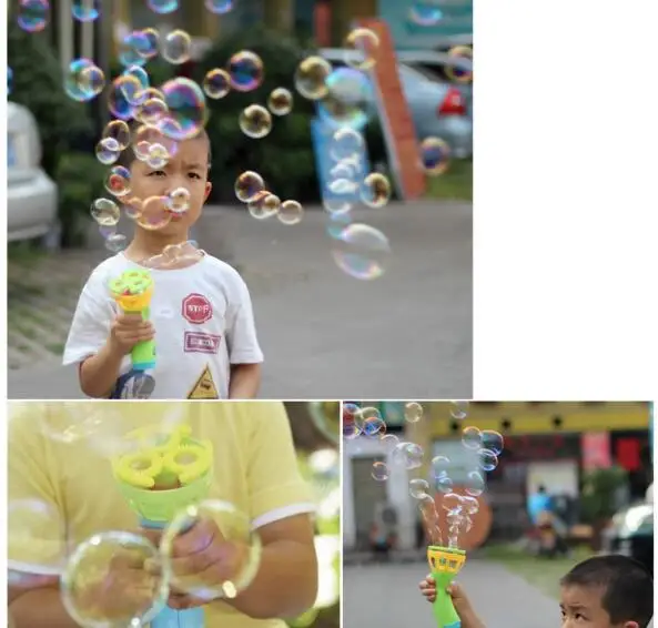 Electric Bubble Gun Toys Bubble Machine Automatic Bubble Water Gun Essential In Summer Outdoor Children Bubble Blowing Toy