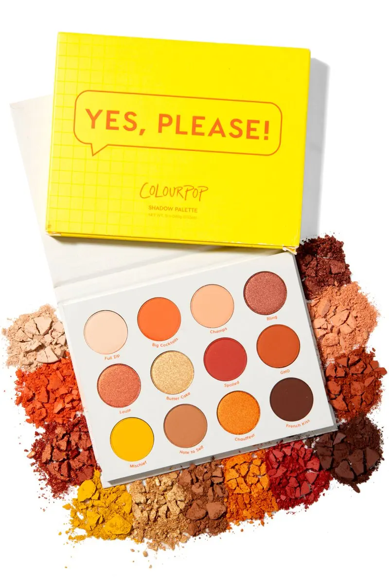 Colourpop 9 Цвета main squeeze блеск и матовая палитра теней для век