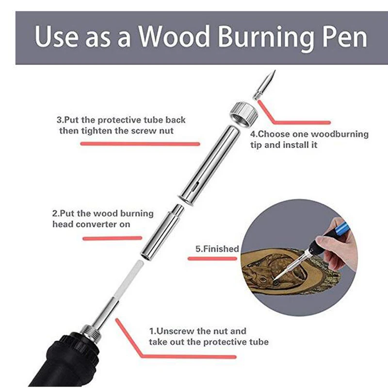 pyrography wood burning tool