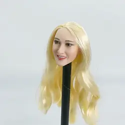 1/6 Ivanka Trump Глава Sculpt для 12''Action цифры органов Браун светлые волосы улыбающиеся лица