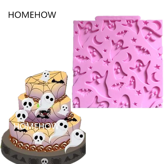 ghost cake mold 6 J