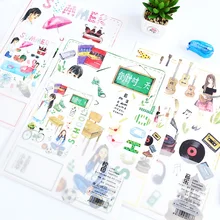 1 шт. набор tatiery вечные цветы 2 конверта 4 канцелярские принадлежности креативная иллюстрация letterhead 16 моделей