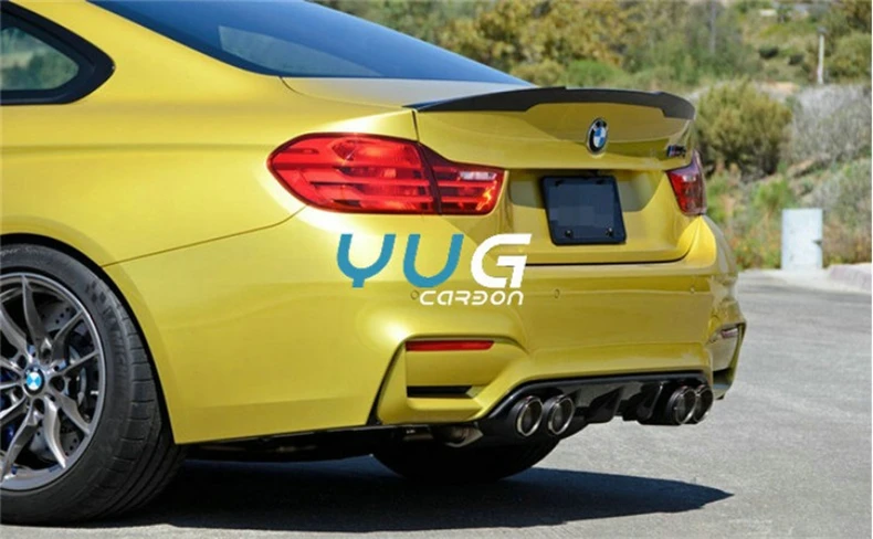 Спойлер HLONGQT из углеродного волокна для BMW 4 серии F82 M4 2013.2014.2015.2016.2017