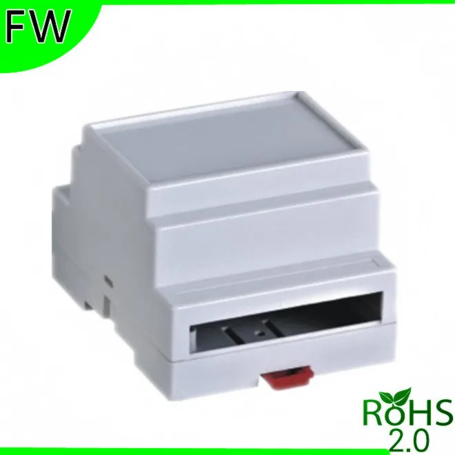 PCB diy outlet electronics project Din Rail electrical boxes enclosure 88*72*58mmin Wiring