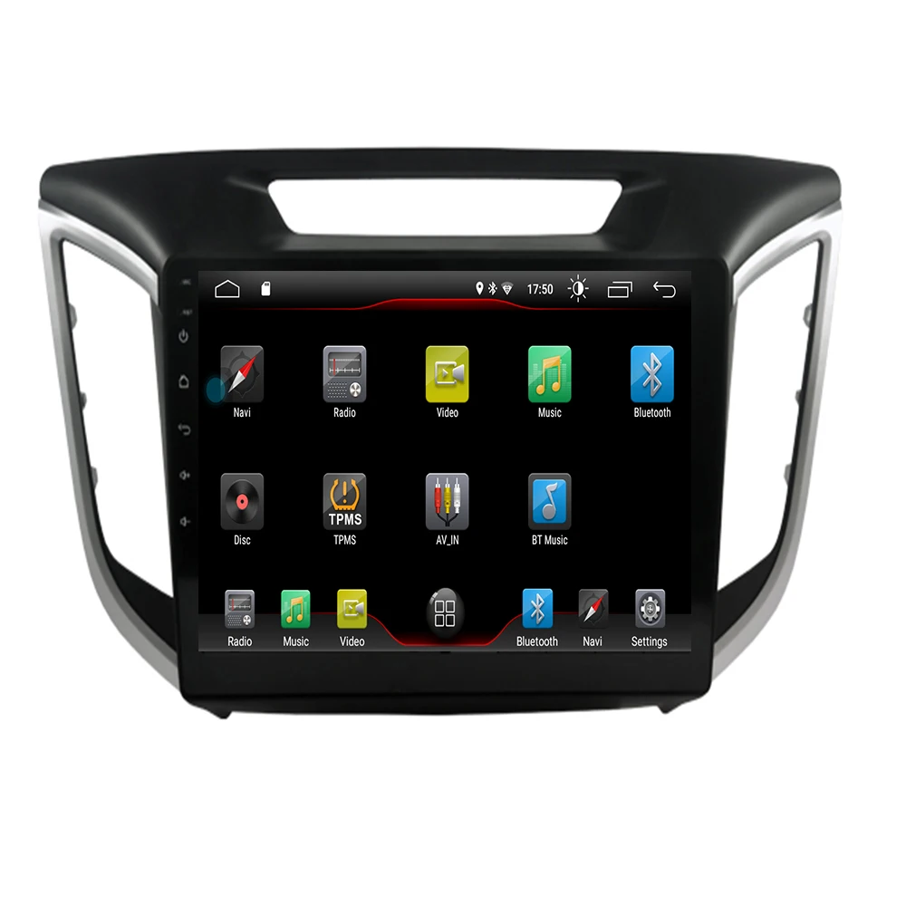 Clearance Android 9.1 Car dvd player for HYUNDAI IX25 CRETA Car Radio headunit gps navigation stereo multimedia WIFI autoaudio 2G+16G 4