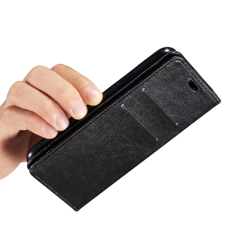 Кожаный флип-чехол для iPhone 11 Pro X XR XS Max роскошный магнитный держатель для карт кошелек чехол для iPhone 8 7 6 6S Plus 5 чехол для телефона s
