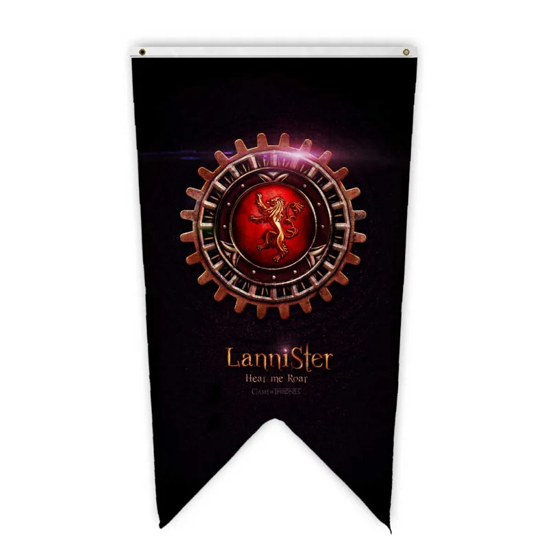 Game Of Thrones House Lannister Gear Digital Printing Pennant