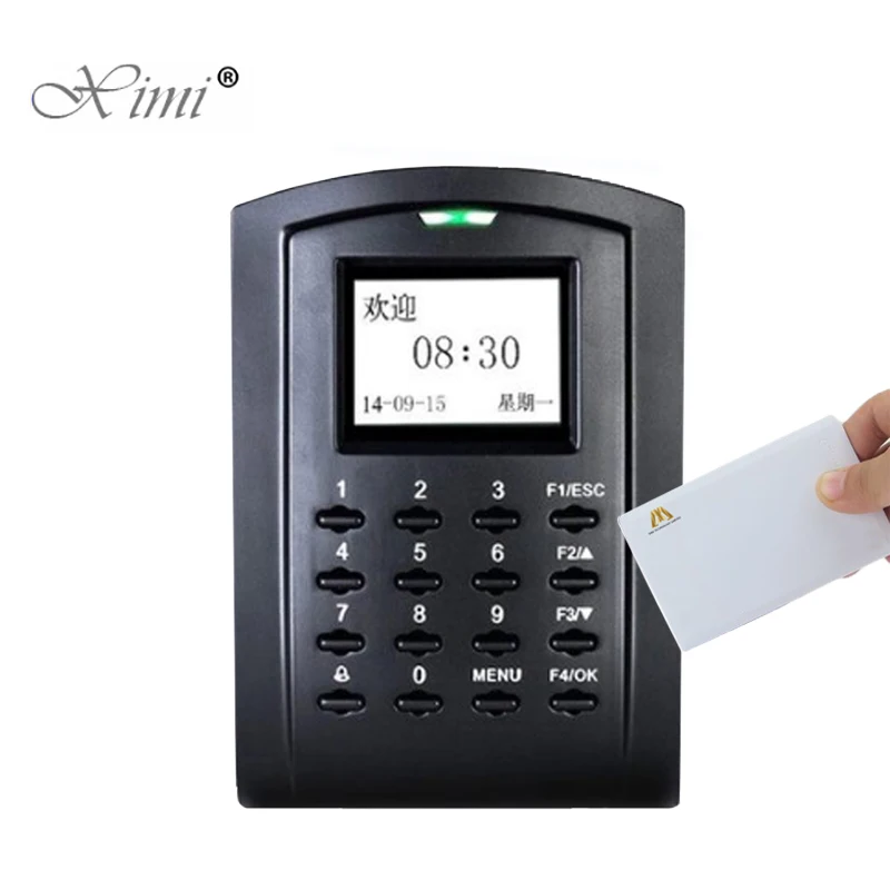 

Biometric 13.56MHZ IC Card Access Control System With Keypad TCP/IP ZK SC103 Standalone Door Access Control And Time Attendance