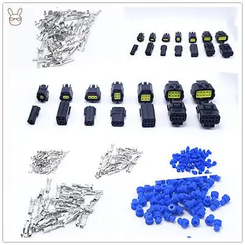 

1+2+3+4+6+8+10 Pins Way Denso Sealed Wire Connector Plug For Car Automotive New