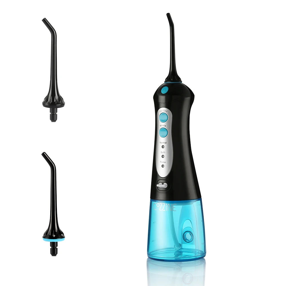 COZZINE Portable Oral Irrigator Water Dental Flosser Water Jet Cleaning
