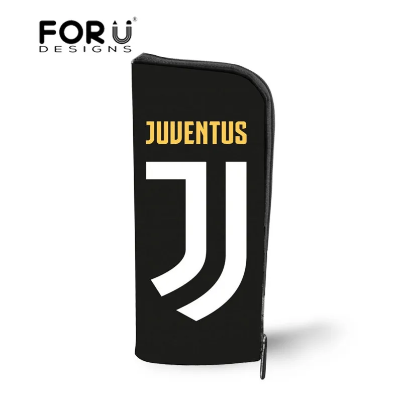 

FORUDESIGNS Juventus Pattern Cosmetic Bags Children Pencil Bag for Boys School Supplies Makeup Bags Travel Organizer Case Women