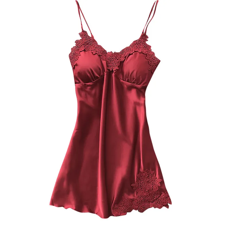 Женское кружевное нижнее белье сексуальное халат Babydoll платье для сна женское