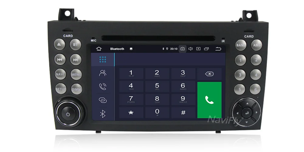 Best Android 9.0 In Dash 2 Din Car DVD Player For Mercedes Benz SLK R171 SLK230 W171 Car GPS Radio Audio Multimedia Stereo 18
