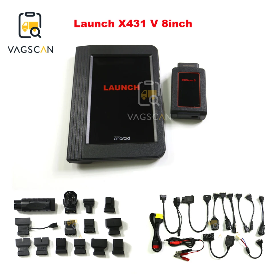 Car OBDII Diagnostic Tool Launch X431 V 8inch screen Tablet Bluetooth/wifi auto diagnostic | Автомобили и мотоциклы