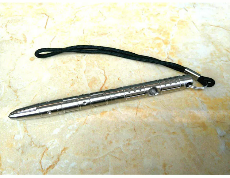 ccgk tactical defense pen multi-functional stainless steel emergency hammer broken window tungsten steel head self-defense tools (2)