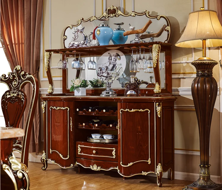 Elegant round dining table sets with rotating centre dinning tables set wood - 6006 Elegant round dining table sets with rotating centre dinning tables set wood - 6006