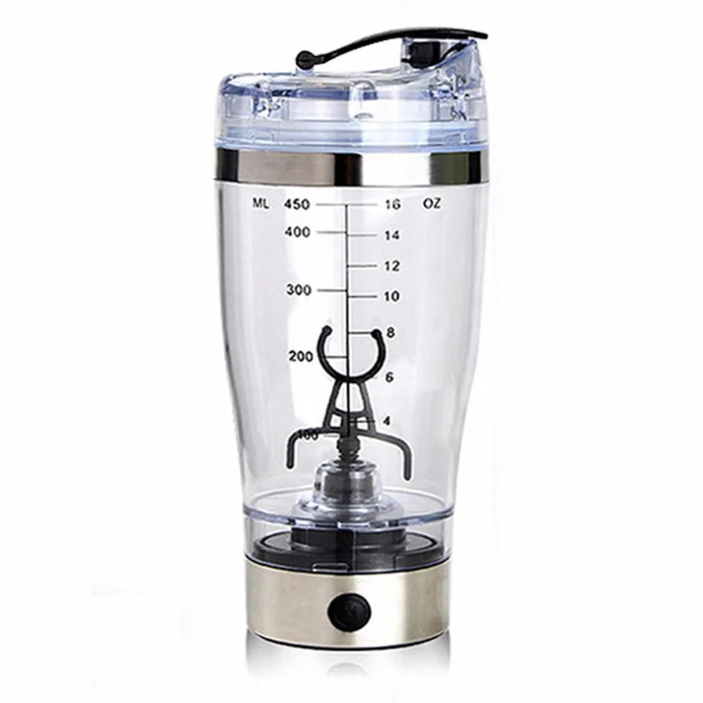 PREUP Automatic Electric Shaker 450ML Vortex Mixer Water Bottle Smart