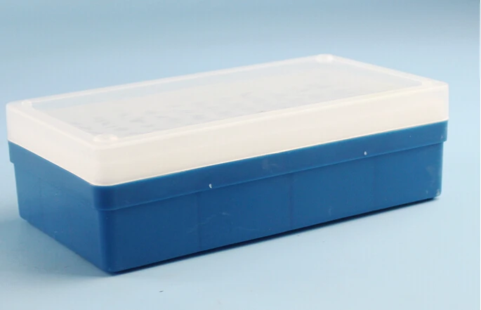 0.5ml Plastic Micro Centrifuge Tube Stand Holder Box 96 Position Lab Centrifugal Socketstube box.