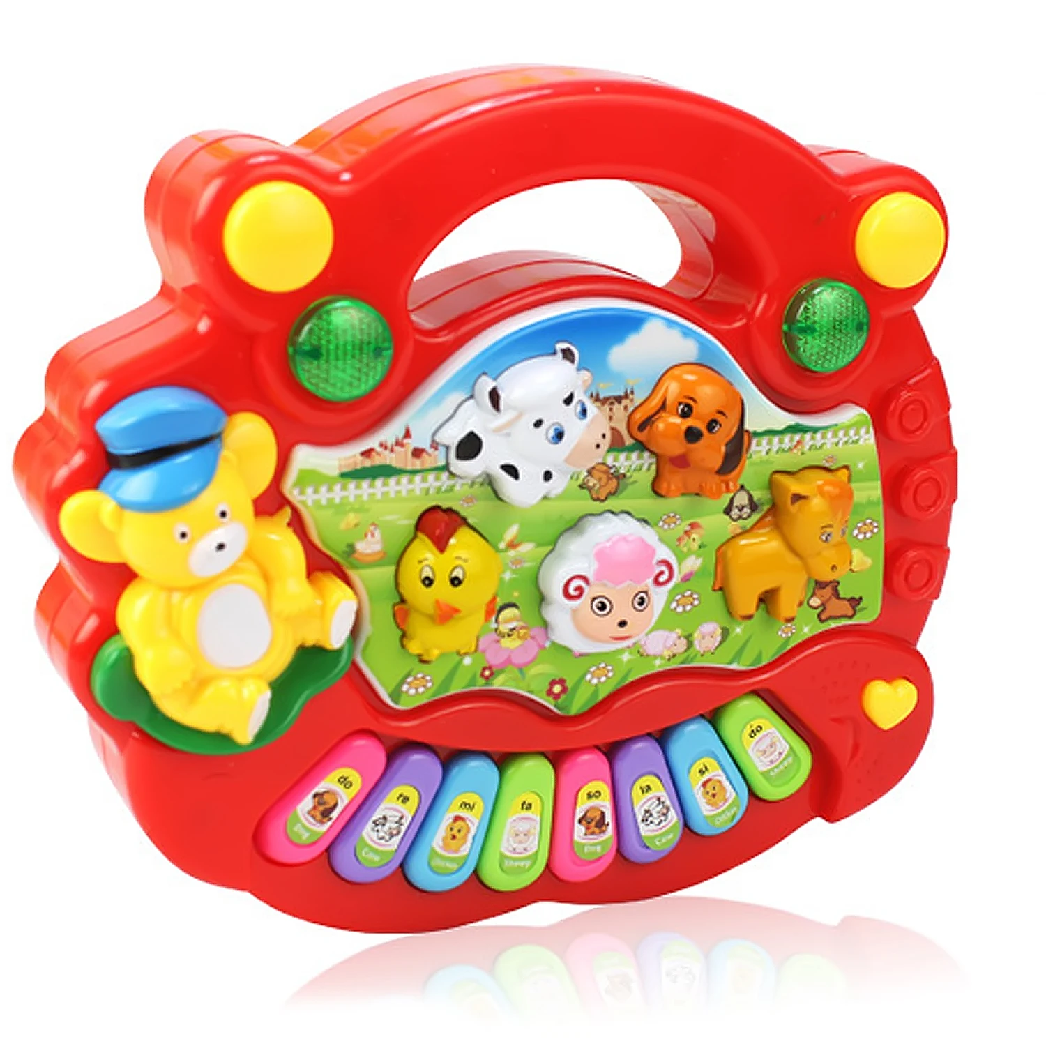 

Baby Kid Child Animal Farm Keyboard Toy Musical Instrument Toy Educational Toy