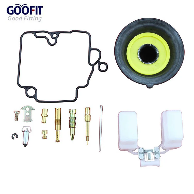 Набор для Ремонта Карбюратора мотоцикла GOOFIT 18 мм Ремонтный комплект GY6 50cc ATV Go Karting