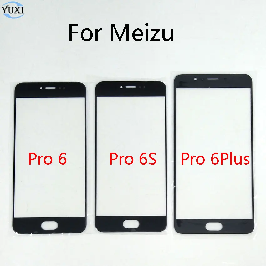

YuXi Brand New LCD Front Touch panel Glass Outer Lens Cover for Pro 6 Plus 6S Replacement (Without frame)