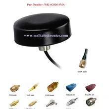 IP67 из водонепроницаемого материала на открытом воздухе используйте винт крепление GSM 3g 4 аппарат не привязан к оператору сотовой связи антенны, lte 4g автомобильная антенна SMA Мужской прямой кабель RG174