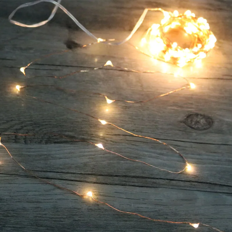 The Longest Battery Fairy Lights 5M 10M 20M  Outdoor Wedding Decoration Lights Decorative Garland String Light for Garden Home