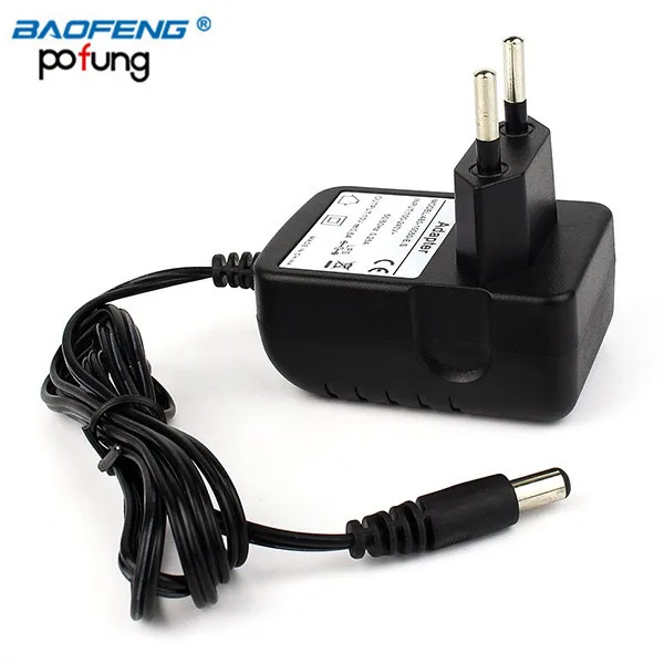 

BAOFENG Walkie Talkie Battery Charger Plus Cable Fit Adapter For UV-5R UV-82 Series Radio (EU/US)
