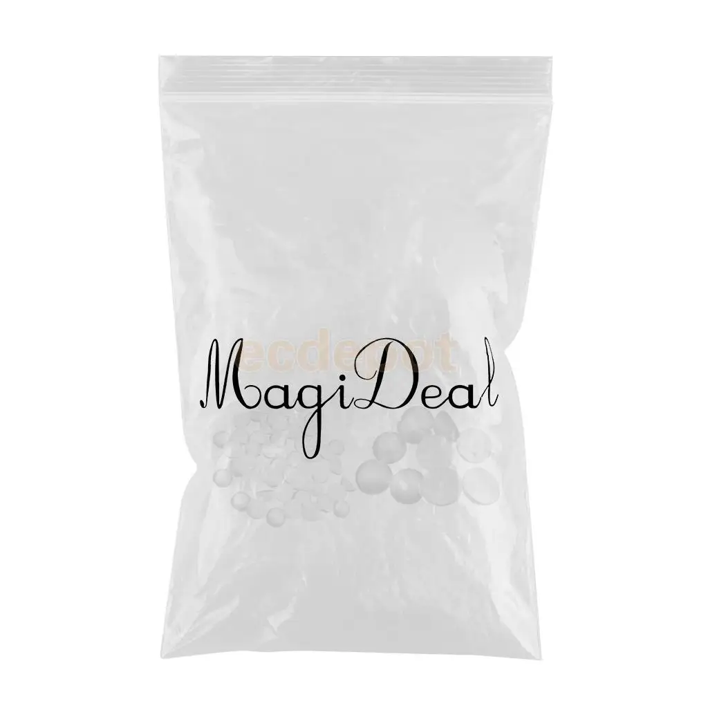 MagiDeal White Half Round Styrofoam Balls Craft Balls Ornament for Crafting Modeling DIY Painting Christmas Party Decoration