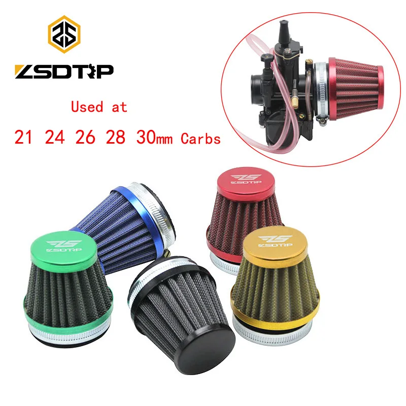 ZSDTRP 50mm Motorcycle Modified Carburetor Air Filter Cup for Keihin OKO KOSO PWK 2T/4T 21 24 26