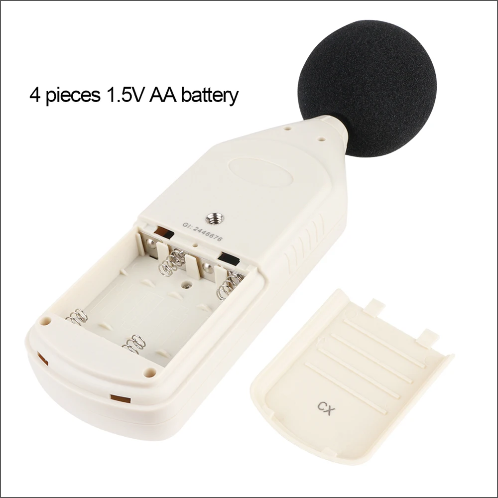 RZ Digital Sound Level Meter USB Noise Tester Meter Decibel Meter Noise Meter GM1356 30-130dB A/C FAST/SLOW DB GM1356 5