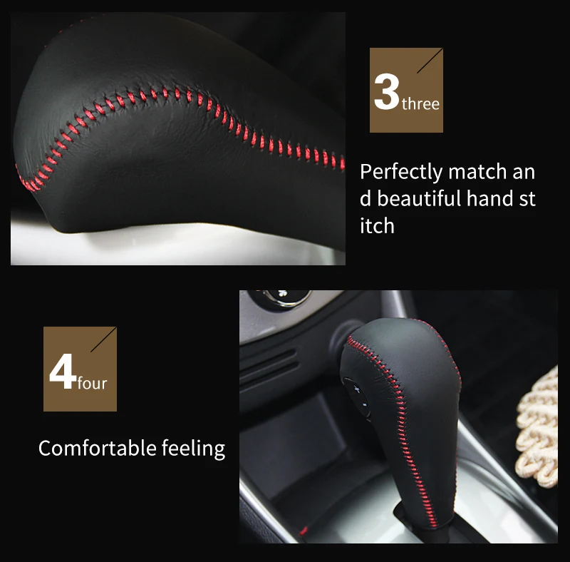 gear shift knob cover for Chevrolet Trax AT case ppc gear stick  _09