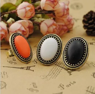 Born to service for Polish Gemstone Rings 3colors Retro fashion jewelry ornament free ship | Украшения и аксессуары