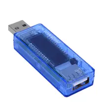Тестер-Измеритель для аккумулятора ЖК-дисплей USB детектор USB вольт Ток Напряжение доктор зарядное устройство Емкость Вольтметр Амперметр power Bank